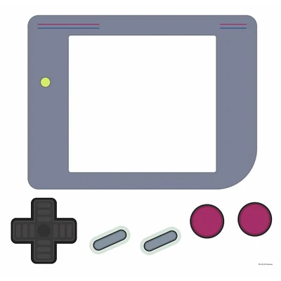 RoomMates Nintendo Gameboy Dry Erase Peel & Stick Giant Wall Decals