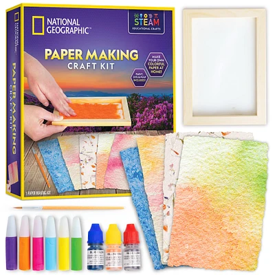 6 Pack: National Geographic™ Paper-Making Craft Kit