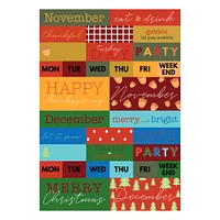 TF Publishing Seasonal Monthly Planner Sticker Pack