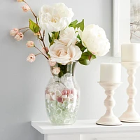 12 Pack: 9" Glass Rose Vase by Ashland®
