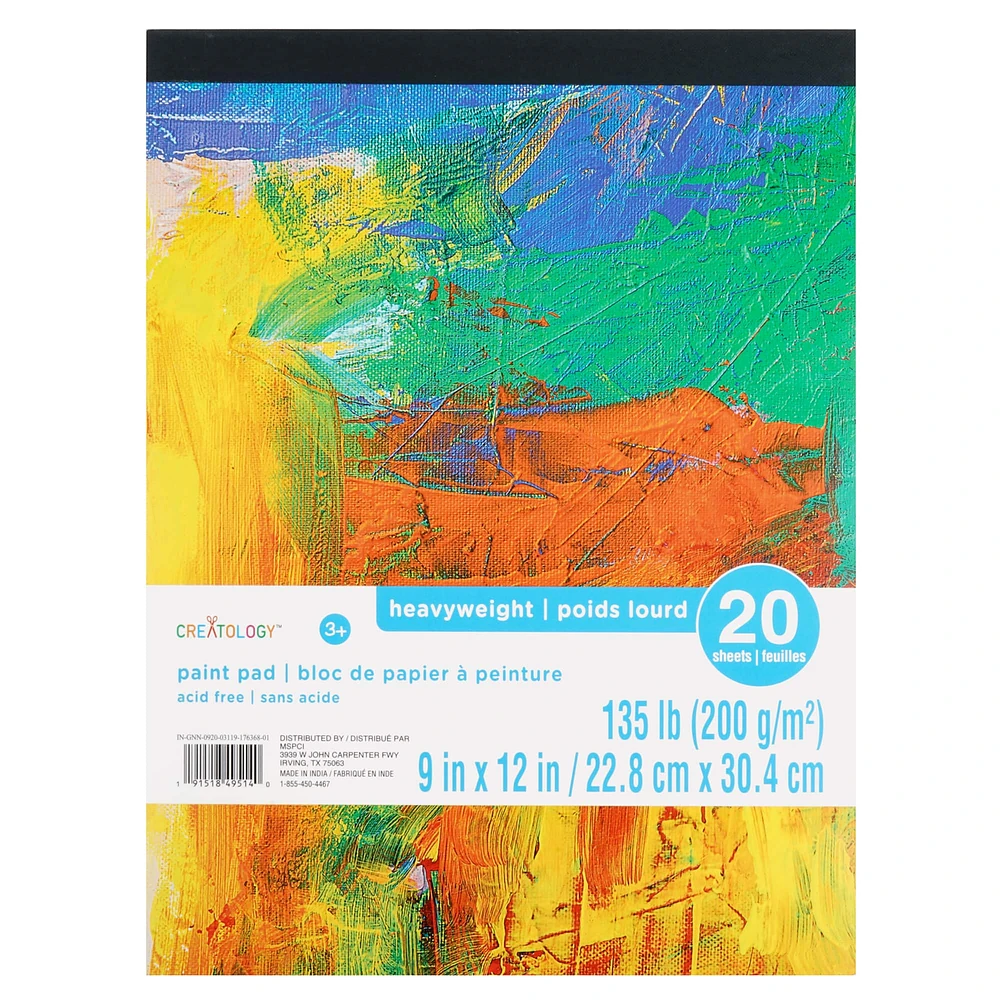 Kids Paint Pad by Creatology™, 20 Sheets