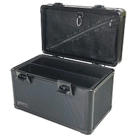 Vaultz Black Tactical Divided Storage Box