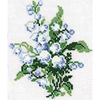 RIOLIS Lily Of The Valley Counted Cross Stitch Kit