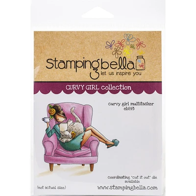 Stamping Bella Curvy Girl Multitasker Cling Stamps