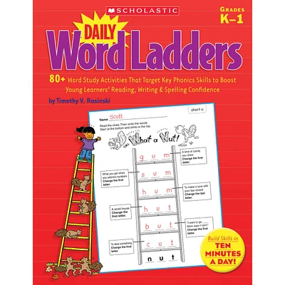 Scholastic Teaching Resources Daily Word Ladders, Grades K-1
