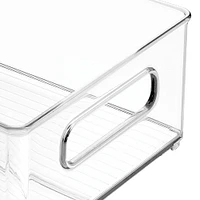 6 Pack: iDesign 14.5" x 8" Clear Plastic Storage Bin