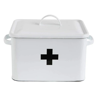 Metal First Aid Box with Lid