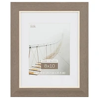 Greige 8" x 10" with Mat Frame, Home by Studio Décor® 