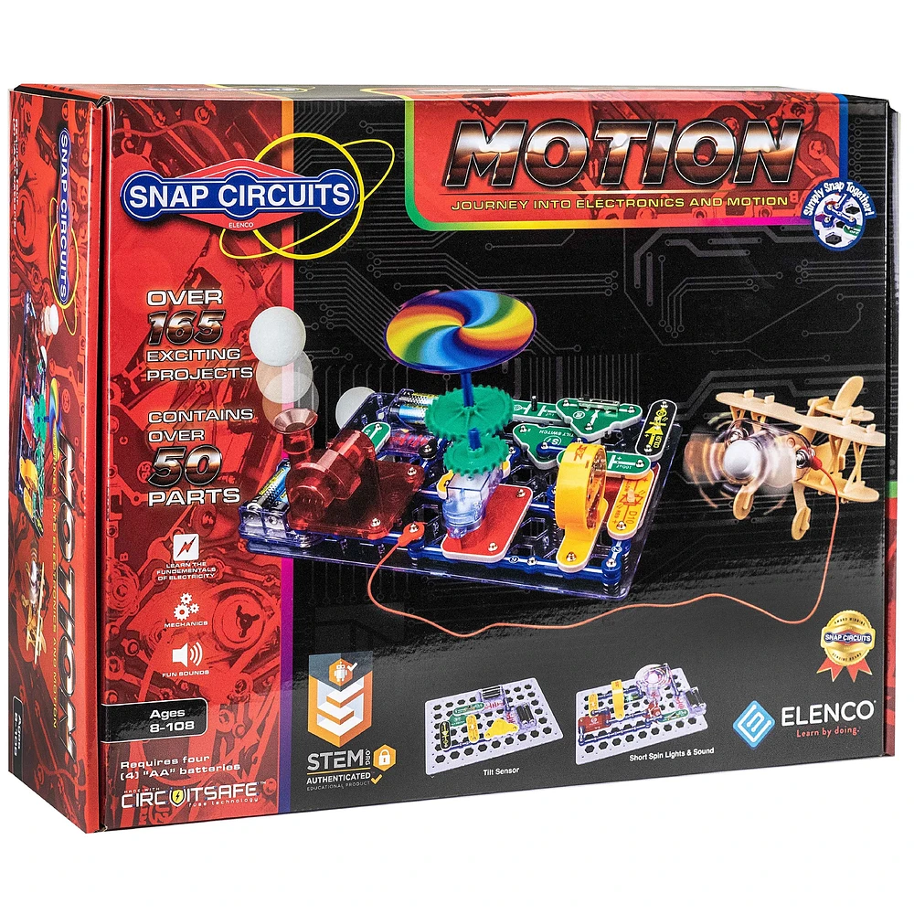 Elenco® Snap Circuits® Motion Electronics Discovery Kit