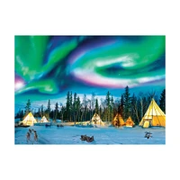 Northern Lights Yellowknife 1,000 Piece Jigsaw Puzzle