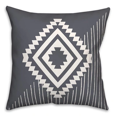 Southwest Diamond 18" x 18" Throw Pillow