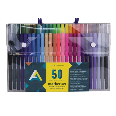 Art Alternatives Marker 50 Color Set