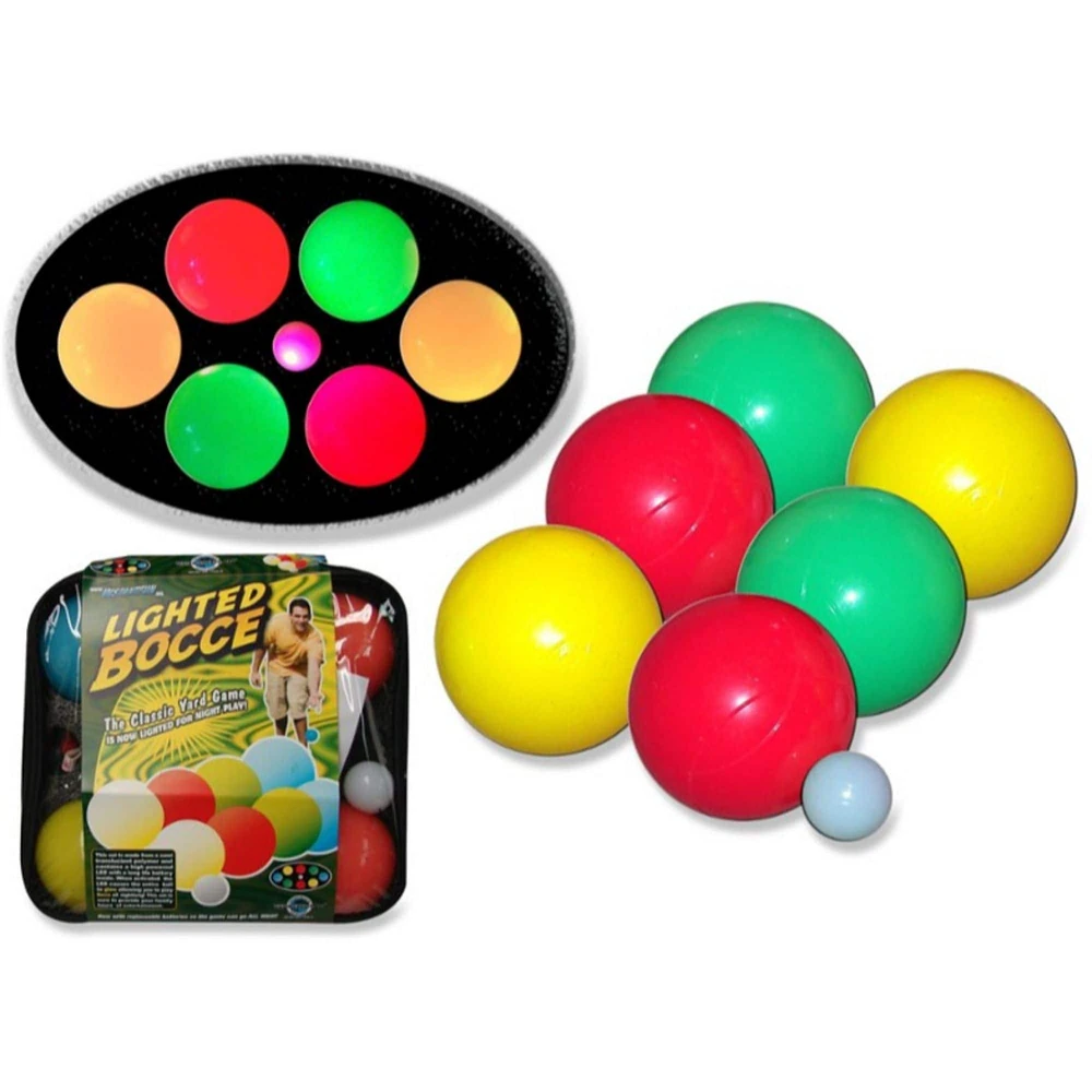 Water Sports Backyard Fun Lighted Bocce Set