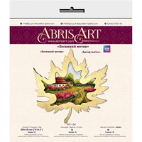 Abris Art Spring Motive with Frame Counted Cross Stitch Kit