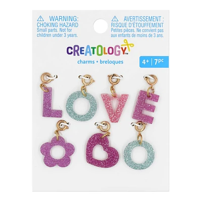 Glittery Love Charms by Creatology™