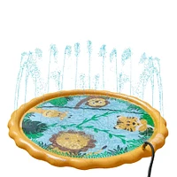 Swim Central 5ft. Inflatable Safari Children's Sprinkler Mat