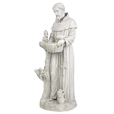 Design Toscano 37" Nature's Nurturer St. Francis Sculpture