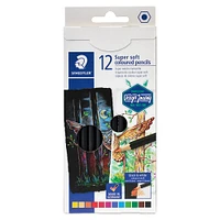 6 Packs: 12 ct. (72 total) Staedtler® Super Soft Colored Pencil Set