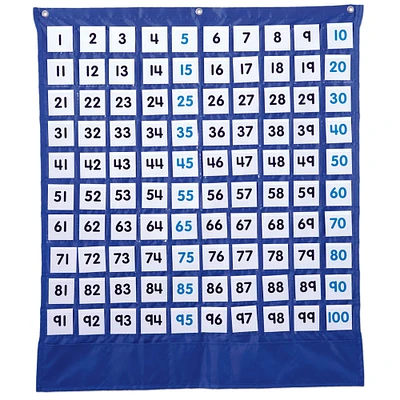 Deluxe Hundred Board Pocket Chart