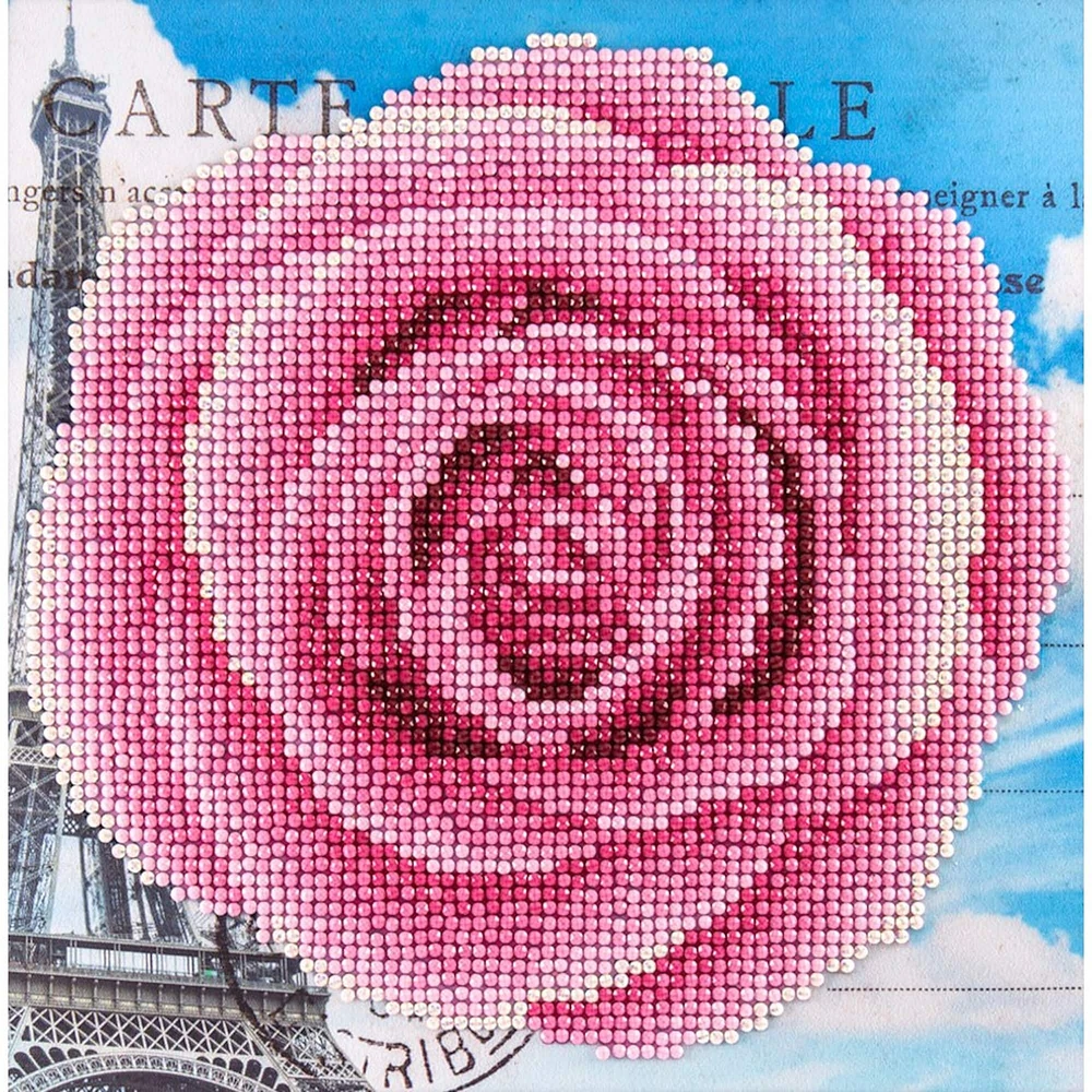 Diamond Art Beginner Rose Kit