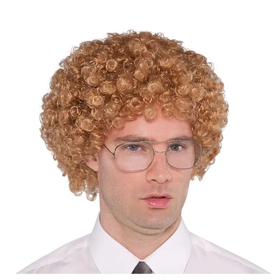Adult Geek Wig & Glasses Kit 