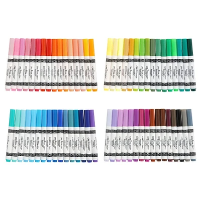 6 Pack: 64 ct. (384 total) Broad Line Washable Markers by Creatology™