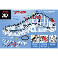 CDX Blocks Flyer Roller Coaster Building Brick Set