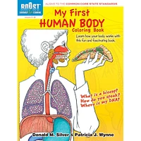 4 Packs: 6 ct. (24 total) BOOST™ My First Human Body Coloring Books