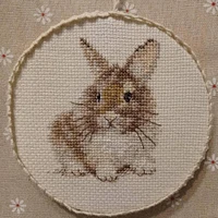 Alisa Rabbit Cross Stitch Kit