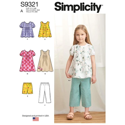 Simplicity® Pattern CS9321 (3-4-5-6-7-8)