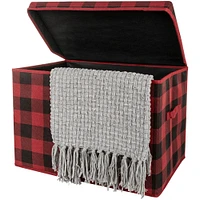 Sammy & Lou® Buffalo Check Felt Box