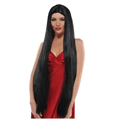 Adult Black Witch Wig