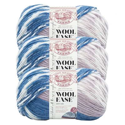 3 Pack Lion Brand® Wool Ease® Fair Isle Yarn
