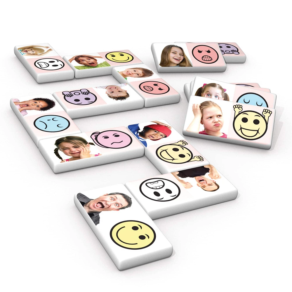 Junior Learning® Match & Learn Emotions Dominoes