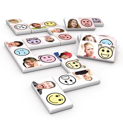Junior Learning® Match & Learn Emotions Dominoes