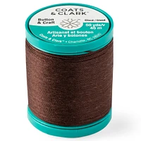 Coats & Clark Dual Duty Plus® Chona Brown Button & Carpet Thread