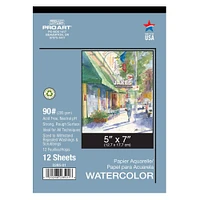 Pro Art® 90lb. Watercolor Paper Pad, 5" x 7"