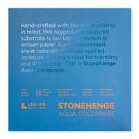 Legion Stonehenge Aqua Coldpress Watercolor Block