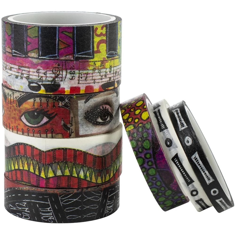 Dyan Reaveley's Dylusions Washi Tape Set #4