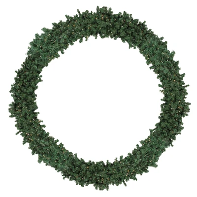 10ft. Pre-Lit High Sierra Pine Christmas Wreath