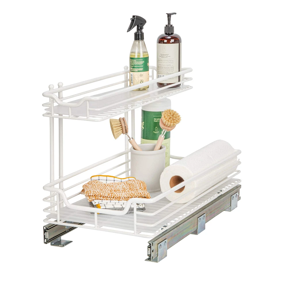 Household Essentials Glidez 2-Tier Cabinet Organizer