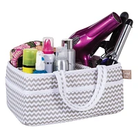 Trend Lab® Dove Gray Chevron Storage Caddy