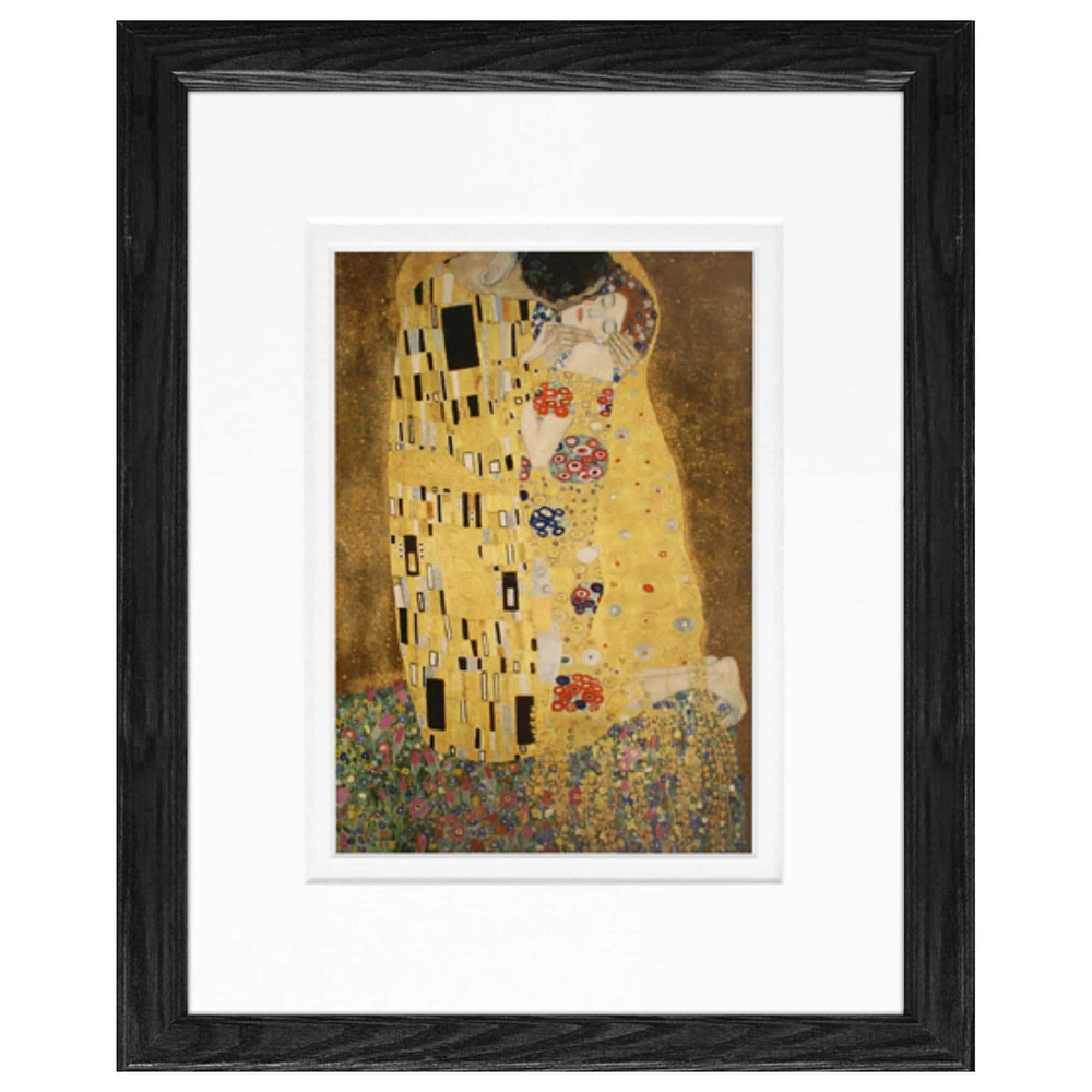 Timeless Frames® The Kiss Print Black Framed Wall Art