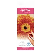 Sparkle Art Beginner Orange Flower Diamond Painting Kit