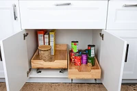 Household Essentials Glidez Wood Cabinet Organizer