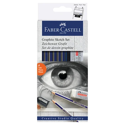6 Pack: Faber-Castell® GoldFaber Graphite Sketch Set