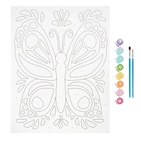 12 Pack: Butterfly Paint by Number Kit by Creatology™