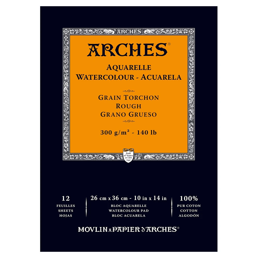 Arches® Rough Watercolor Pad