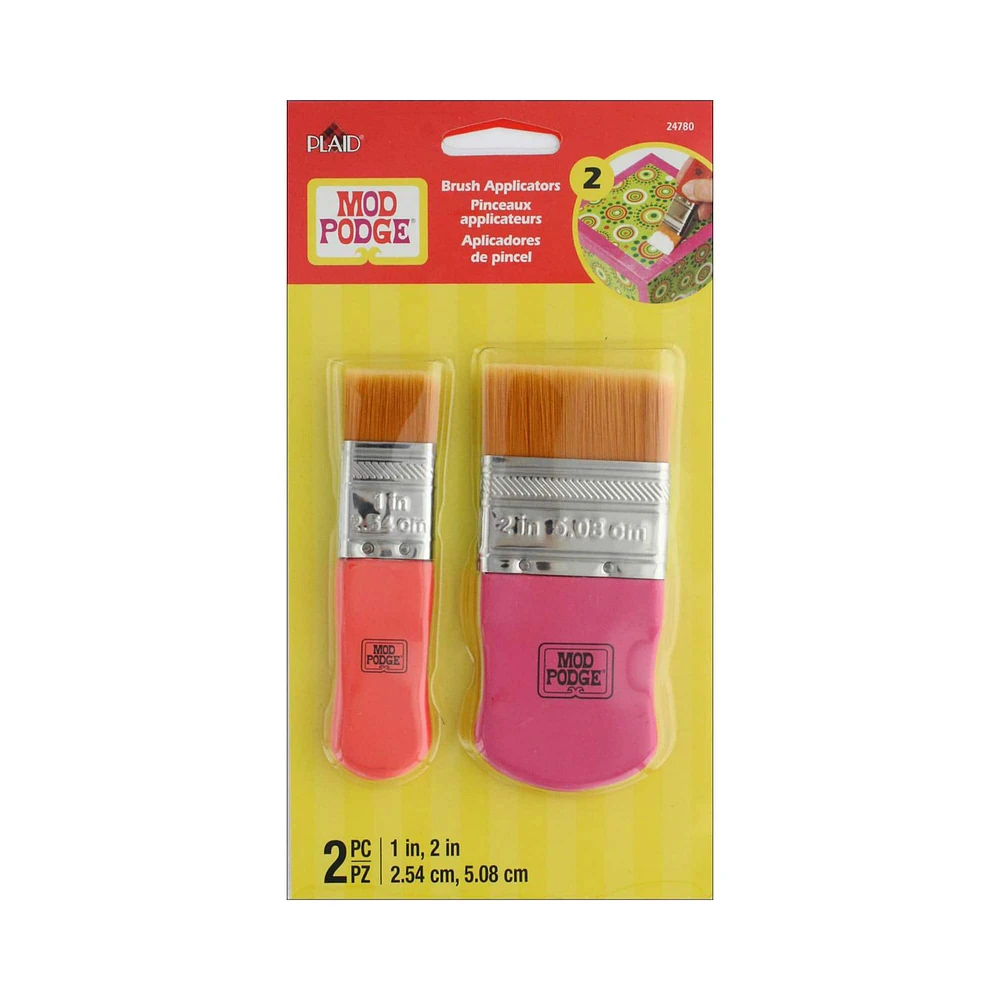 Mod Podge® 2 Piece Tools Brush Set