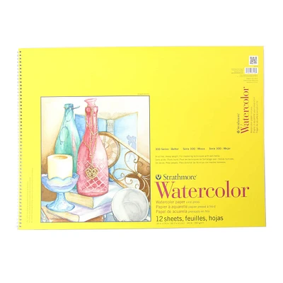 Strathmore® 300 Series Watercolor Paper Pad